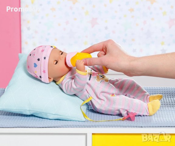 Интерактивна кукла Zapf Creation Baby Born 831960 36см с аксесоари пие вода  отива на гърне плаче сп, снимка 9 - Кукли - 41385200