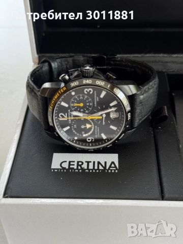 CERTINA DS PODIUM BIG SIZE GMT C001.639.16.057.01, снимка 3 - Мъжки - 56155307