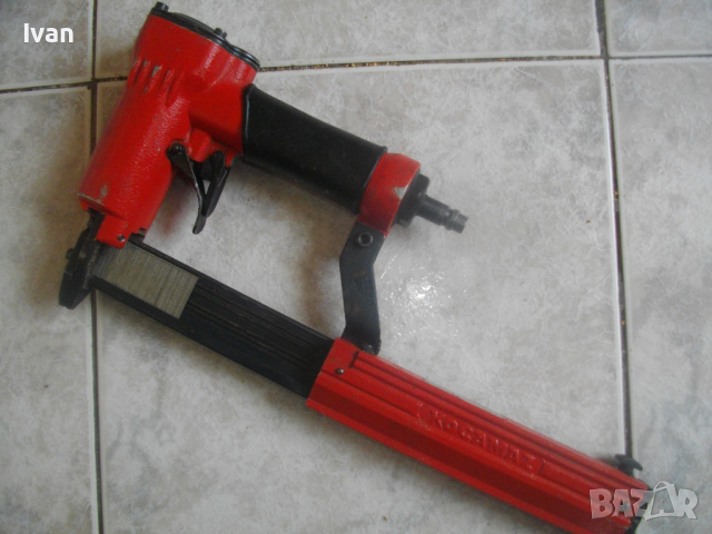 KOCAMAZ KT30-Професионален Пневматичен Такер/Пистолет Дърводелски-Пирони/Скоби-На Въздух-Отличен, снимка 2 - Други инструменти - 36346886
