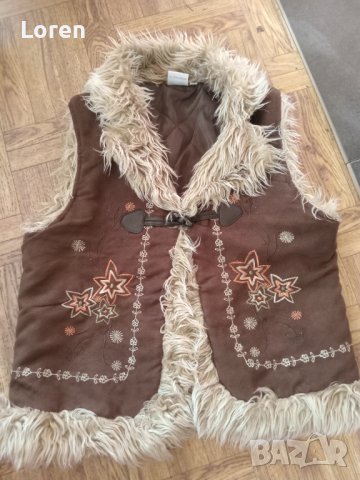 Пухено детско елече