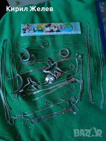 100 грама сребърни накити за поправка за реставрация за части или за материал 50648, снимка 10 - Колиета, медальони, синджири - 50238469