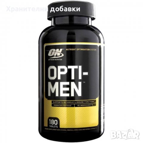 Мултивитамини - Opti-Men , снимка 1 - Хранителни добавки - 39002858