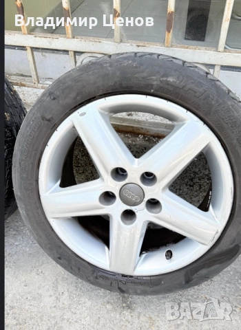 Гуми с джанти Ауди Sline 17, снимка 4 - Гуми и джанти - 52813874