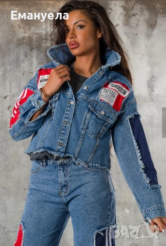 Дънков комплект по модел на Pause намален, снимка 4 - Комплекти - 53624108