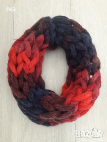 Ръчно плетен шал, снуд, нов, различни цветове , снимка 10 - Шалове - 39190774