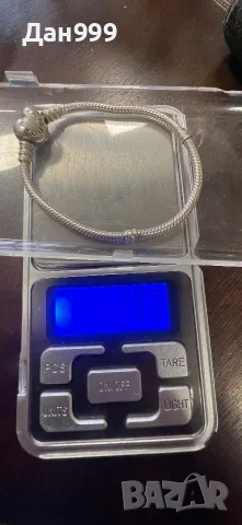 Оригинална сребърна гривна Pandora, снимка 3 - Гривни - 56183051