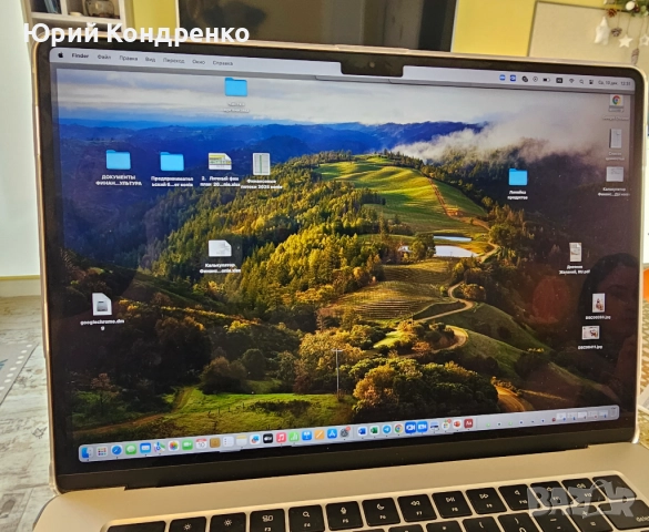 Продавам Apple MacBook Air 15.3" 8G/256GB, 2024 г., в перфектно състояние, без нито една драскотина., снимка 2 - Лаптопи за работа - 52720231