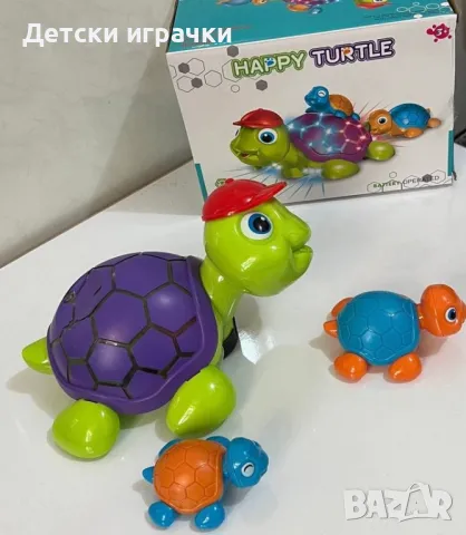 Играчка костенурка светлинни и звукови ефекти движеща се , снимка 3 - Други - 48503159