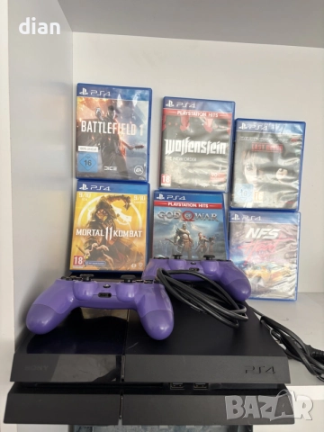 Sony PS 4 с 2 джойстика, снимка 2 - PlayStation конзоли - 55809135
