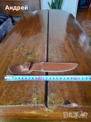 Стара кожена кания за нож #15, снимка 2 - Други ценни предмети - 44744606