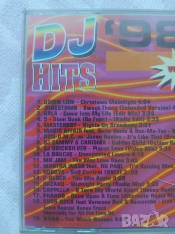 DJ Hits'98 vol. 1 - матричен диск ДЕНС / Dance  музика, снимка 2 - CD дискове - 51610546