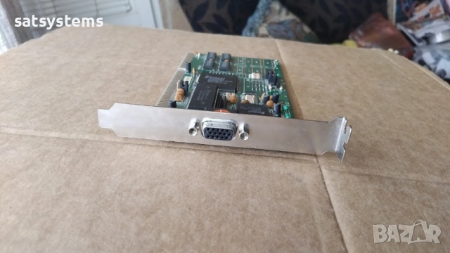 Видео карта TVGA Trident 9000C Protac VC511TM6 16-bit 512KB ISA, снимка 2 - Видеокарти - 53852002
