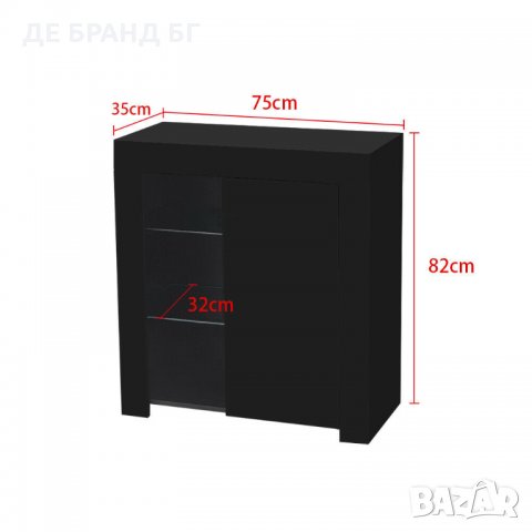 ПРОМОЦИЯ Шкаф / Нощно шкафче CXWLST011BL, снимка 6 - Шкафове - 35874713