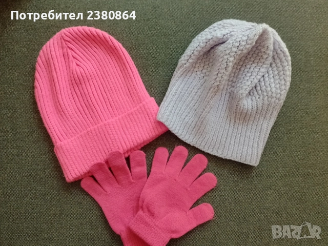 Нови шапчици за момиченца , снимка 9 - Шапки, шалове и ръкавици - 51521962