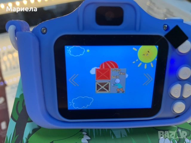 GREENKINDER Детска камера 2.0” екран с двоен обектив 64BG / Вградени игри, снимка 7 - Други - 52051427