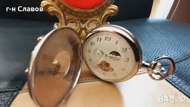 Pocket Clock Open Heart Day/Night Phase, снимка 3 - Джобни - 44287223