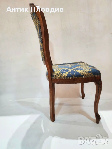 Комплект 4 трапезни стола в стил Луи XV, снимка 6 - Столове - 53440461