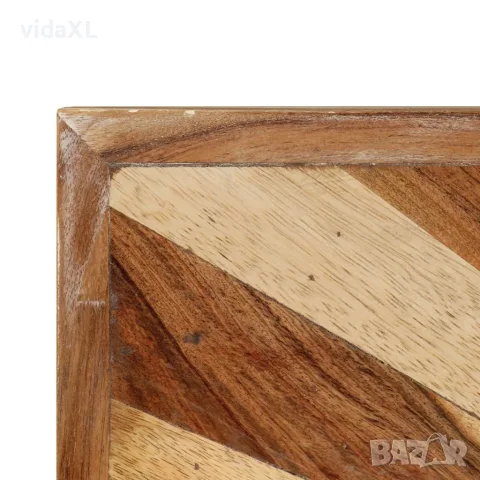vidaXL Маса за кафе, мангово дърво масив, 90x55x36 см, снимка 4 - Маси - 56146436