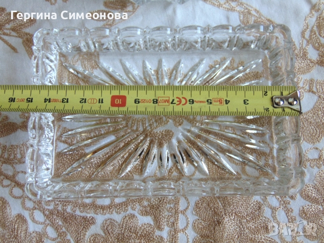 Лот кристал, снимка 8 - Чинии - 52262082