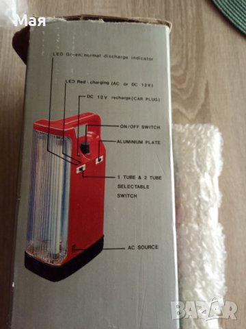 Две нови пури за акумулаторна къмпинг лампа