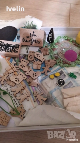 Разнообразни материали за творчество като ново, снимка 3 - Ученически пособия, канцеларски материали - 53653205