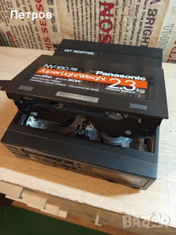Преносим VHS-Рекордер"Panasonic"NV-180EG., снимка 9 - Плейъри, домашно кино, прожектори - 50240547
