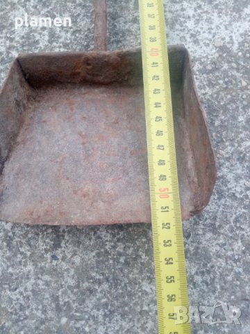 Стара желязна лопатка за огнище, снимка 2 - Антикварни и старинни предмети - 41644861