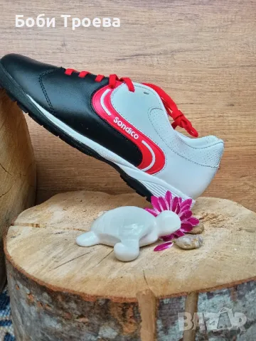 Мъжки футболни стоножки Sondico Strike Mens Astro Turf Trainers , снимка 3 - Маратонки - 50364246