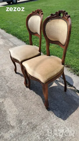 Столове ретро -2бр.№062, снимка 3 - Столове - 50184331