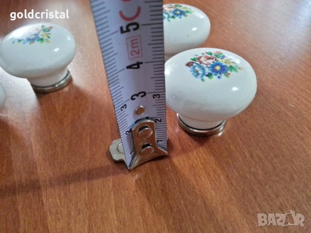 Порцеланови дръжки за мебел , снимка 3 - Антикварни и старинни предмети - 40614921