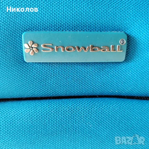 Куфар 4бр Безшумни колелца "олекотен 1,9кг" SnowbaLL "47/35/20см"  "15"!+Доставка!€, снимка 8 - Куфари - 56153612
