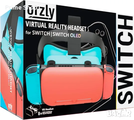 Очила за виртуална реалност Orzly VR за Nintendo Switch и OLED, снимка 2 - Аксесоари - 56143468