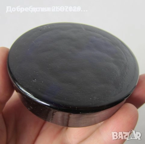 Преспапиета: преспапие стъкло с пеперуда, месинг велосипедист, заек оникс, синьо стъкло, снимка 16 - Колекции - 29576162