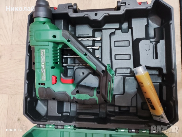 Акумулаторен перфоратор Parkside PABH 20-Li D4, снимка 3 - Перфоратори - 52455317