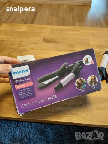 Philips StyleCare Essencial 5 in 1 Multi-Stiler - Мултистайлер за коса, снимка 10 - Преси за коса - 53610698