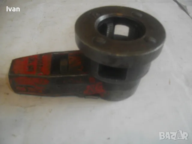 РЕЗБОНАРЕЗНА ТРЕСЧОТКА ВИНТОНАРЕЗКА CENTRAL С ПОСТАВЕНА РЕЗБОНАРЕЗНА ГЛАВА 1" ЗА РЕЗБИ НА ТРЪБИ, снимка 11 - Други инструменти - 50305505