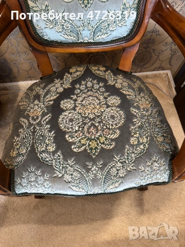 Белгийски стол за бюро, снимка 5 - Столове - 53323071