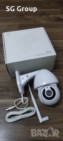 Безжична Full HD Wi-Fi охранителна камера за видеонаблюдение, снимка 8 - HD камери - 35852233