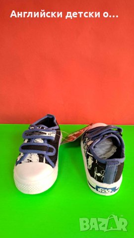 Английски детски кецки-STAR WARS, снимка 4 - Детски маратонки - 41525246