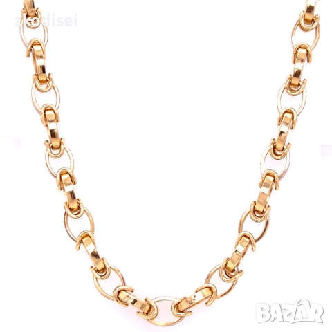 Златен синджир 23,72гр. 63,5см. 14кр. проба:585 модел:33932-5, снимка 2 - Колиета, медальони, синджири - 51759562