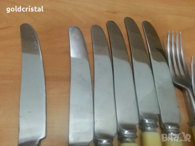 стари руски прибори за хранене ножове и вилици , снимка 6 - Антикварни и старинни предмети - 49831901