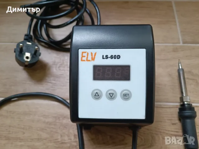 ELV LS-60D поялна станция, снимка 3 - Други инструменти - 49694125