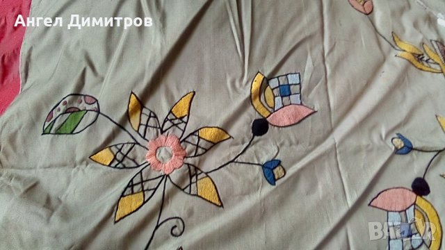 Бродерия калъфка , 62-48 см , коришка , снимка 8 - Антикварни и старинни предмети - 41349237
