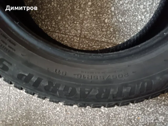4 бр. зимни  гуми  Goodyear 205/55/16, снимка 4 - Гуми и джанти - 48338756