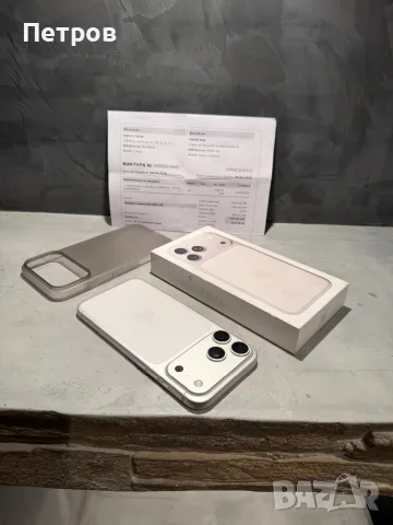КАТО НОВ Iphone 17 Pro Max 512 GB, 49 cycle, снимка 3 - Apple iPhone - 56380653
