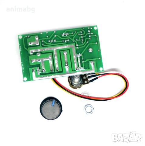 ANIMABG DC регулатор с ШИМ на скоростта на двигатели 12V, 24V, 36V, 48V, снимка 3 - Друга електроника - 44289192