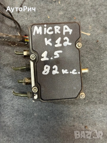 ABS Modul АБС Помпа Nissan Micra K12 1.5DCi 82k.c. 2005г.