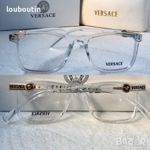 Versace диоптрични рамки.прозрачни слънчеви,очила за компютър, снимка 2 - Слънчеви и диоптрични очила - 41848343