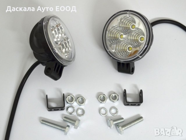 1 бр. ЛЕД бар LED bar халогени прожектори с 4 диода 12W , 10-30V