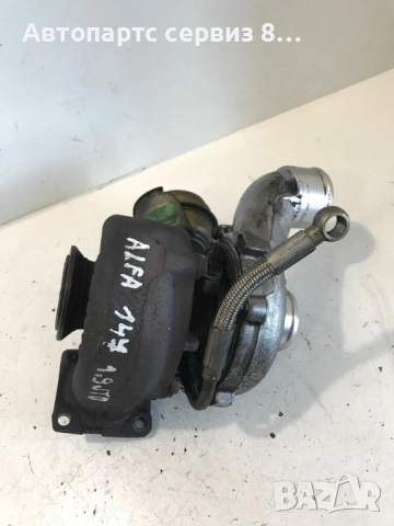 Турбокомпресор Garrett за Alfa Romeo 147 2004 1.9 JTD Оригинален 46786079 712766-1
